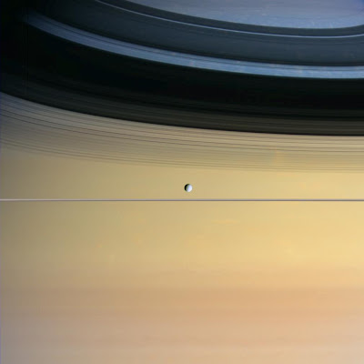 Dione and Saturn