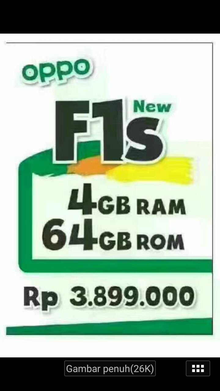 Kredit HP OPPO F1S New