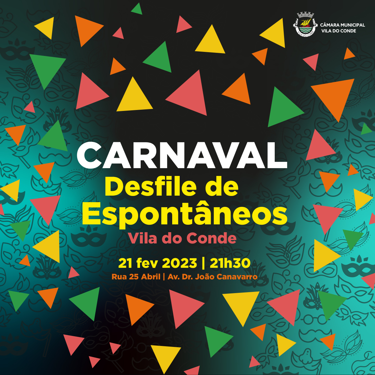 Cartaz Carnaval de Vila do Conde 2023