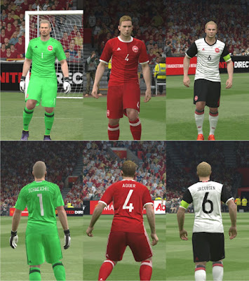 PES 2016 Denmark Euro 2016 Kitpack by Ercan Güney