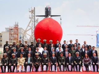 China launches first of the 8 Hangor-class submarine built for Pakistan