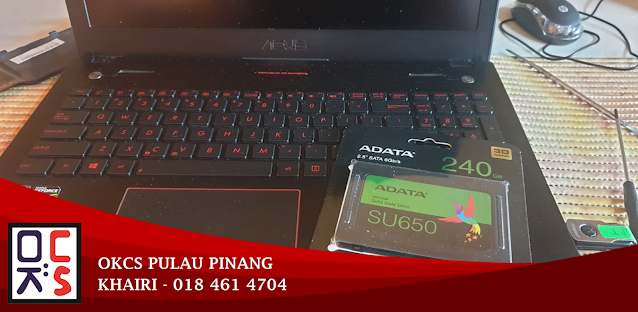 SOLVED: KEDAI REPAIR LAPTOP MACHANG BUBOK | ASUS G56JR SLOW & HANG