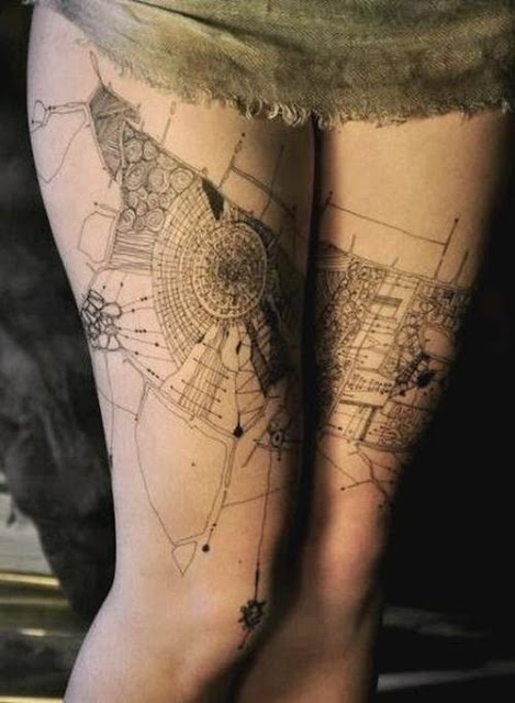 architecture tattoos design ideas
