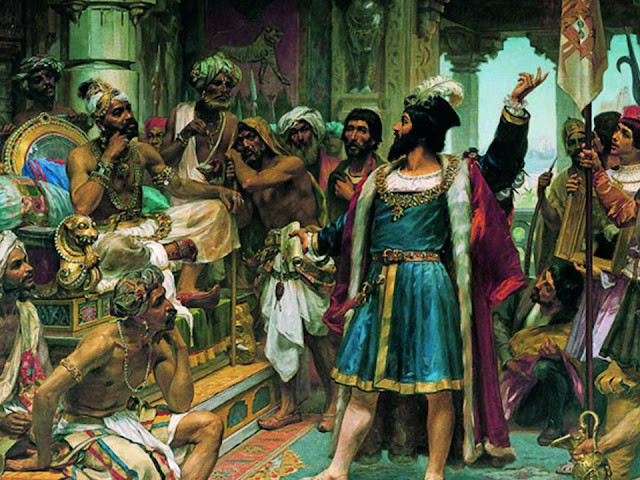 Hoje na História - Vasco da Gama chega a Calicute, na Índia.