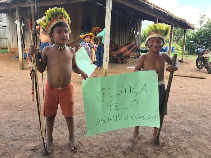  VÍDEO - Indígenas rondonienses cobram respostas para a morte de Ari Uru-eu-wau-wau