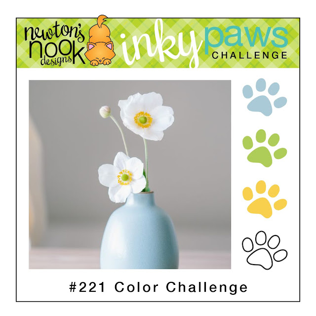 Newton's Nook Designs Inky Paws Challenge - Color Challenge