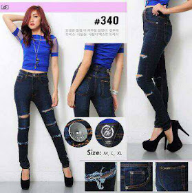 grosir celana jeans, celana jeans wanita, model celana jeans terbaru, celana jeans terbaru, celana jeans HW, celana jeans sobek