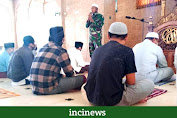 Menuju New Normal, Dandim Loteng imbau Jamaah Shalat Jumat Taati Protokol Kesehatan