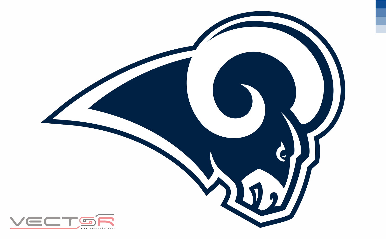 Los Angeles Rams (2017-2019) Logo - Download Vector File Encapsulated PostScript (.EPS)