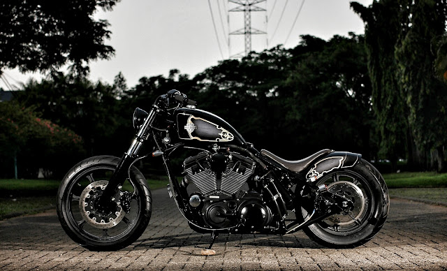 Harley Davidson Sportster By Studio Motor Hell Kustom