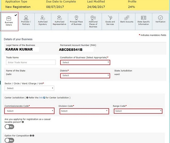 GST Registration Kaise Kare