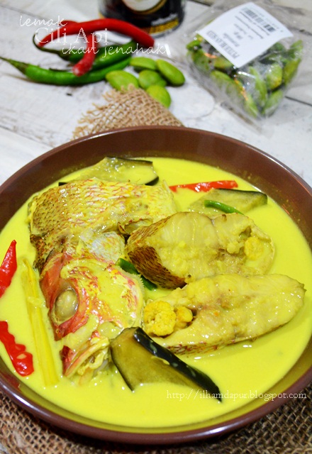 Ilham Dapur: Masak Lemak Cili Padi Ikan Jenahak