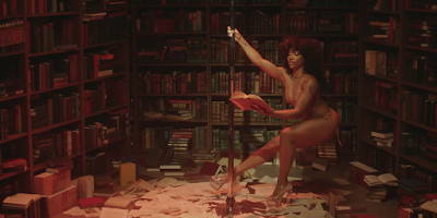 SZA pole dancing in Good Days video