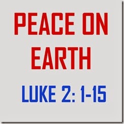PEACE ON EARTH
