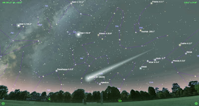 COMETA "ISON" YA ES VISIBLE DESDE TIERRA