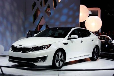 Kia Optima Hybrit Car HD Wallpaper