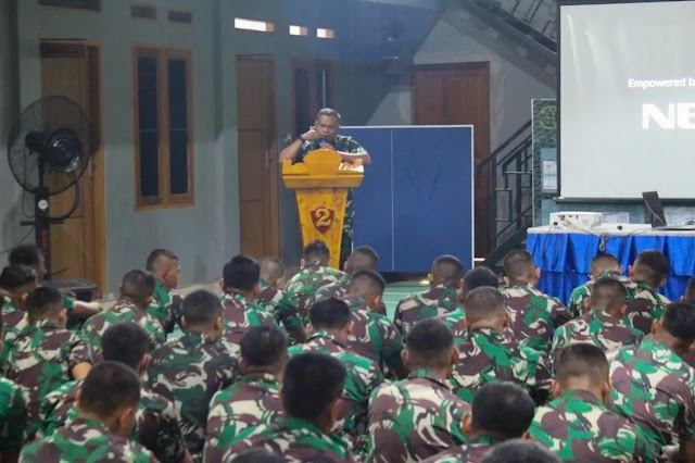 Yonranratfib 1 Marinir Gelar Doa Bersama Dan Jam Komandan Awal Bulan Agustus