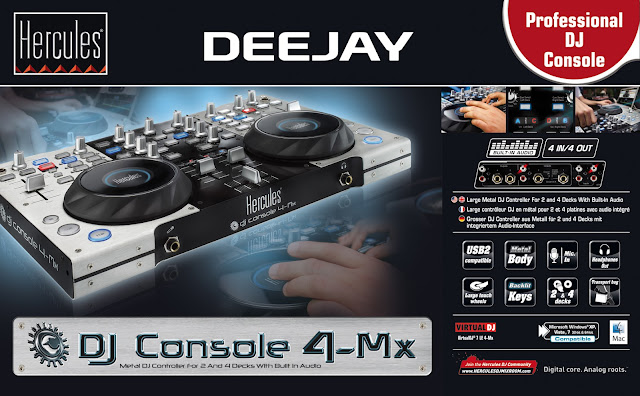 Controlador Hercules Dj Console 4-MX