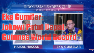 Eka Gumilar: Lima Kali Berturut-turut Menang, Presiden Jokowi Pantas Dapat Guinnes World Record