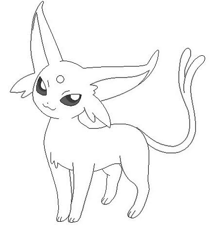 Download Pokemon Espeon Coloring Pages - Free Pokemon Coloring Pages