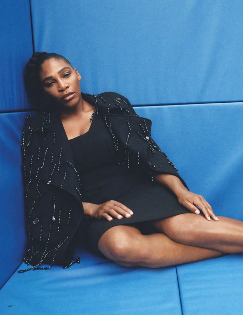 Serena Williams Featured in Vogue Magazine - UK November 2020