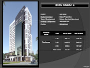 FEATURES, AMENITIES & SPECIFICATIONS 1. UNIT FEATURES: (burj damac specs)