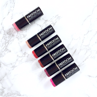 Freedom Lipsticks in Pink Lust and Makeup Artist Pro Favourites Collection