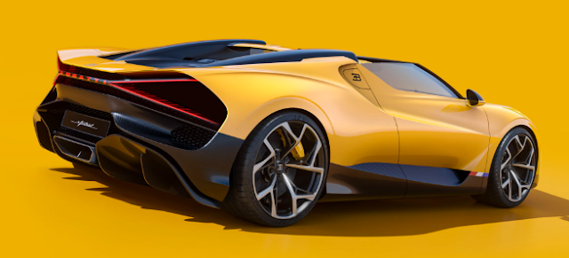 Mesin W16 8.000 cc 4 turbo yang menjadi ciri khas Bugatti modern pasca akuisisi Volkswagen akan segera berakhir dengan Bugatti meluncurkan W16 Mistral pada ajang Monterey Car Week yang menjadi Bugatti terakhir dengan mesin W16 yang pertama kali muncul pada Veyron hampir 17 tahun yang lalu.