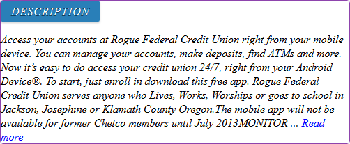 rogue federal credit union