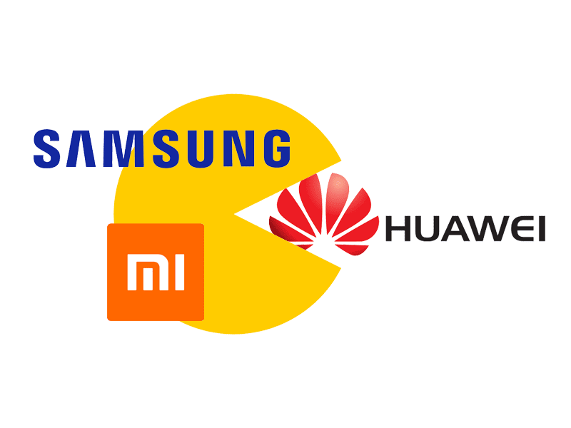 Samsung and Xiaomi rises while Huawei falls in global smartphone market share in August 2020!