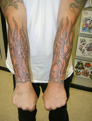 tattoo flames