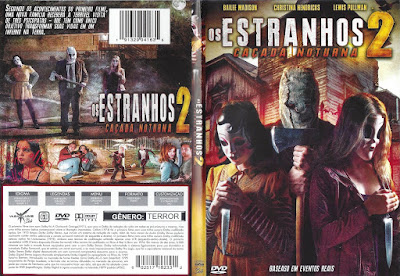 Filme Os Estranhos - Caçada Noturna (The Strangers - Prey at Night) DVD Capa