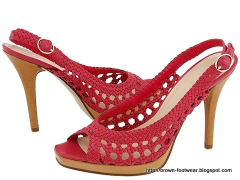 Brown footwear:brown-83389