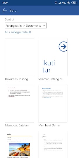 Perangkat ini > Documents