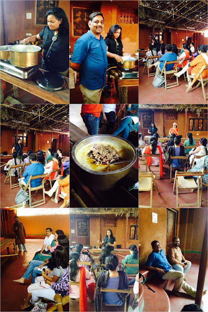 cooking with millets workshop by Sangeeta Khanna