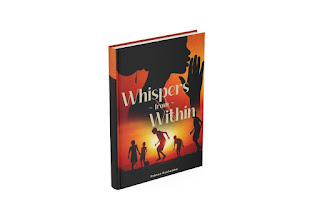 Cover Mockup for a poetry book Whispers from Within by Rabson Kashamba