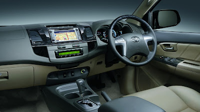 Interior Fortuner VN Turbo "GPS, Multimedia" | Fortuner SUV Terbaik