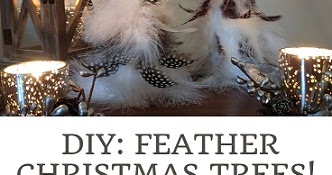 DIY feather Christmas tree - Murano Chicken Farm