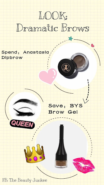 Dupes for the Best Brow Products spend vs save