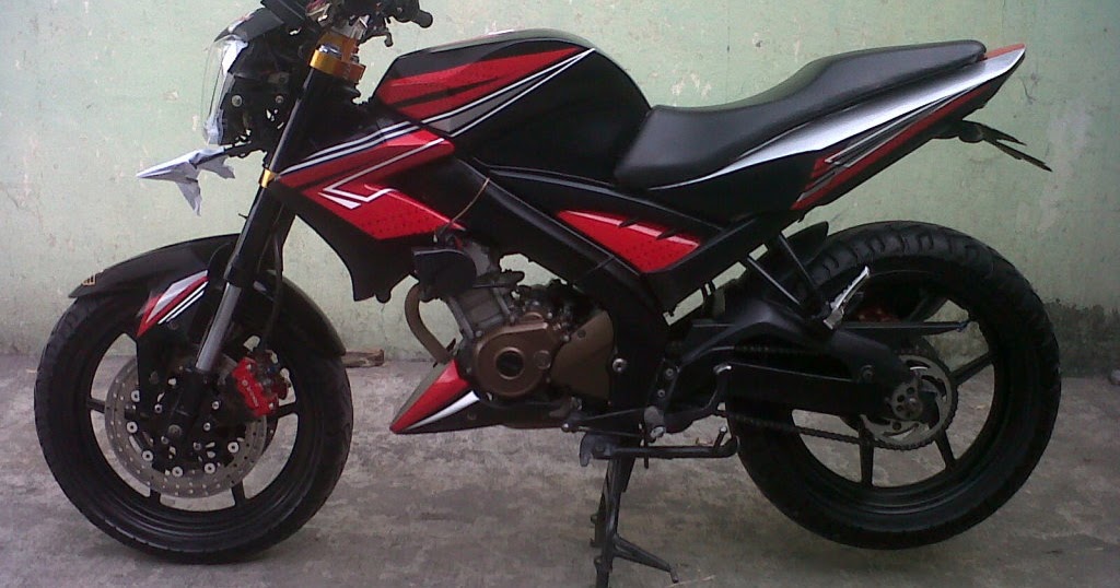 SRj - Modification Bikerz: modifikasi vixion street fighter