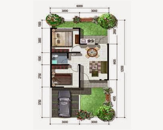 desain rumah minimalis type 45 5