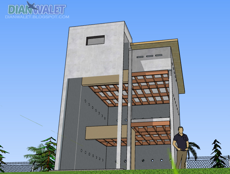  Desain  Rumah  Walet  RBW Minimalis 4x4  Full Video DIAN 