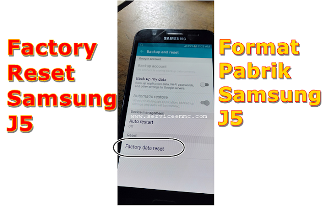 Format Samsung J5