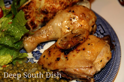 Deep South Dish Cast Iron Skillet Roasted Cut Up Chicken