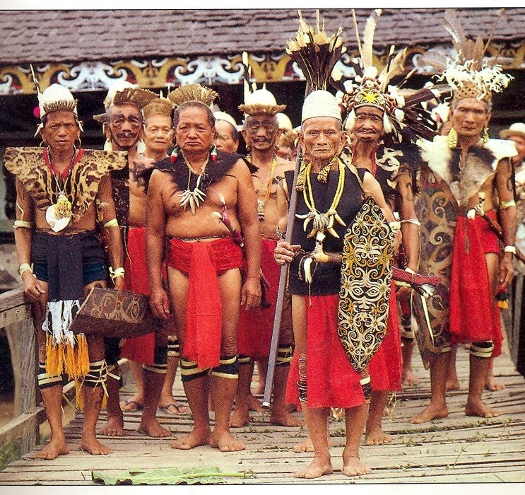 Nusantaraku Komunitas Suku Dayak  Identitas Pulau Kalimantan