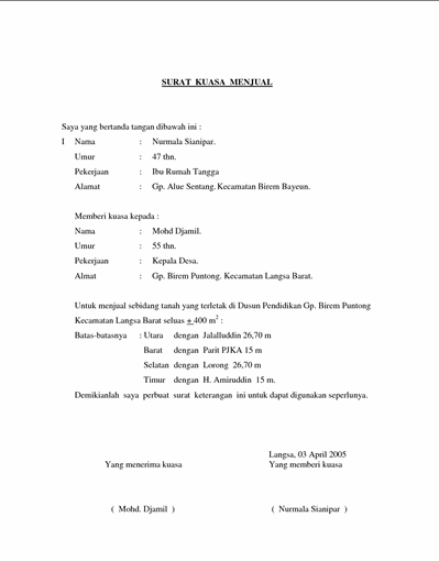 Read book format surat wakil kuasa docx malaysia PDF 