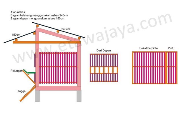 Inspirasi Penting Desain Kandang Ayam