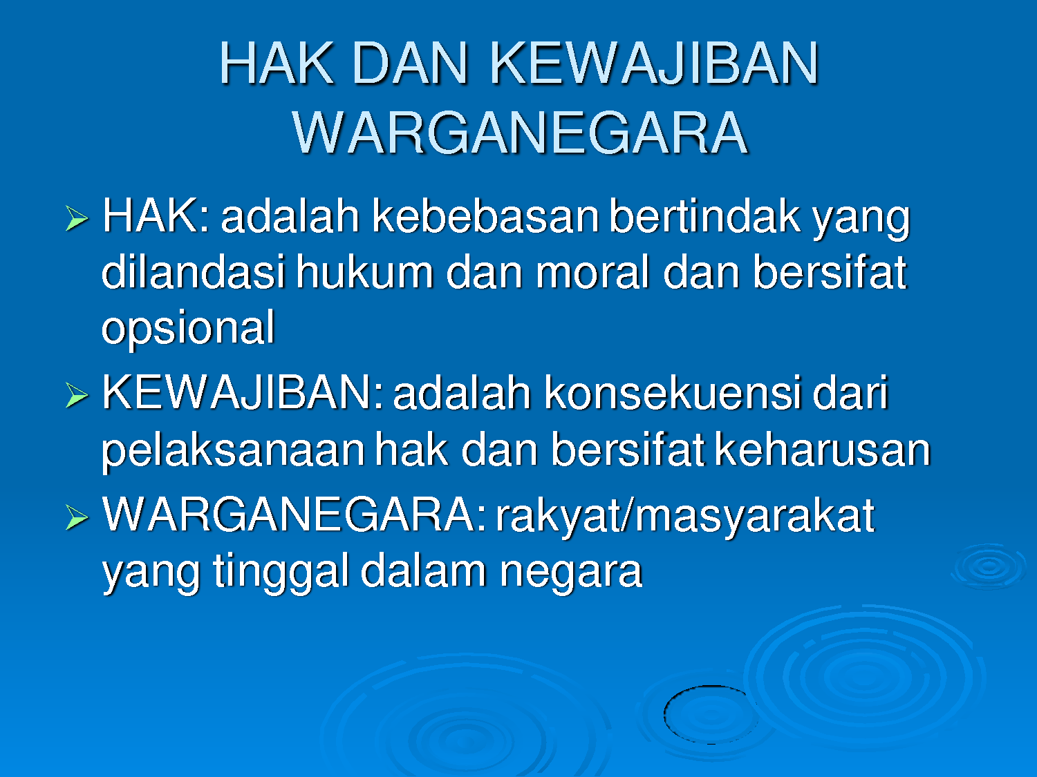 Official Dho Fernandho blog HAK DAN KEWAJIBAN WARGA NEGARA INDONESIA
