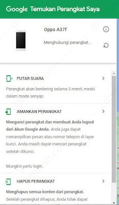 google find my device manager finding device status oppo