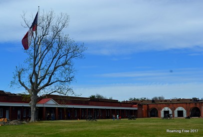 Interior of the Fort